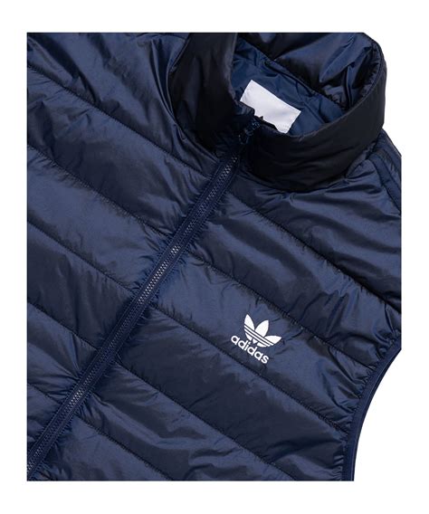 adidas originals weste herren baumwolle hellblaue streifen alt|Männerwesten .